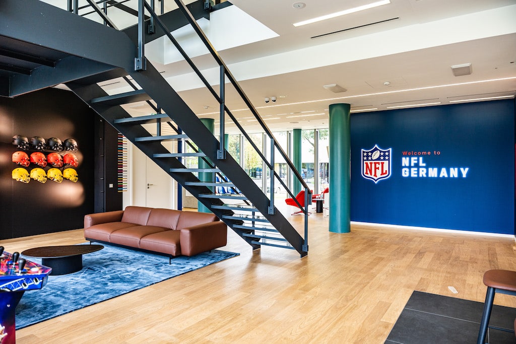 Die National Football League (NFL) hat ihr neues Germany Headquarter offiziell eingeweiht