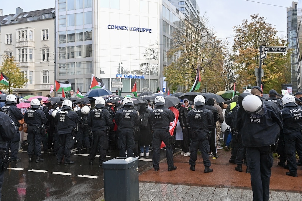 Demonstrationsgeschehen in der Landeshauptstadt