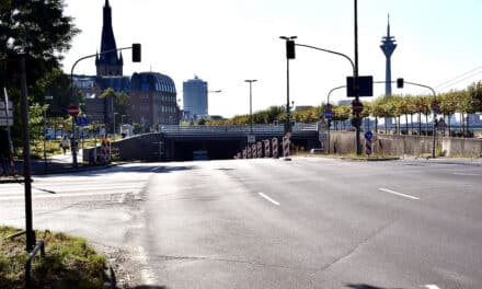 Rheinufertunnel nachts gesperrt: Düsseldorf rüstet Beleuchtung auf LED&nbsp;um