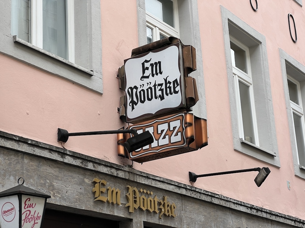 Das “Pöötzke” in der Düsseldorfer Altstadt wird zur Preservation-Hall
