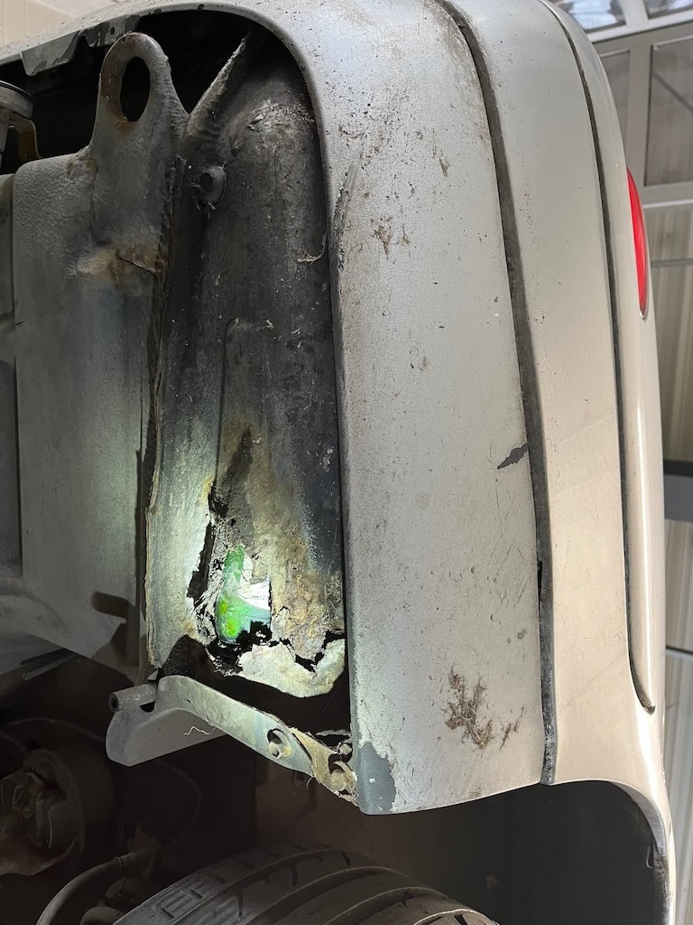 "Väterchen Rost" auf vier Rädern Foto: Polizei "Väterchen Rost" auf vier Rädern Foto: Polizei