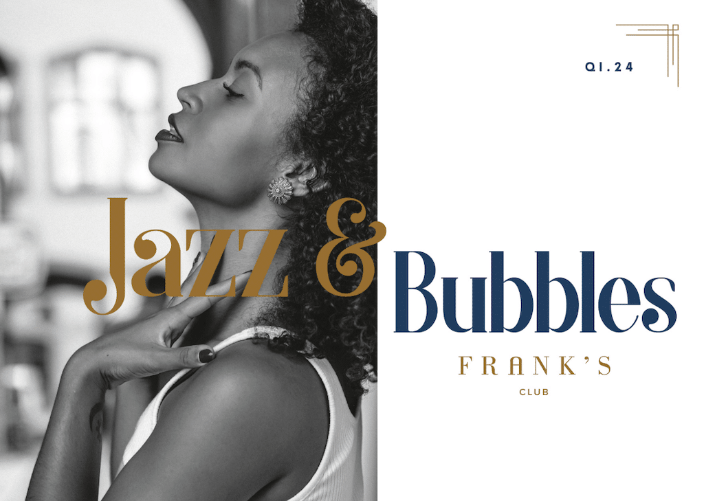 Frank’s Club setzt Jazz & Bubbles in 2024 fort