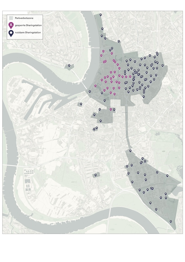 Die Grafik gibt einen Überblick welche Sharingstationen an den Karnevalstagen verfügbar sind und welche nicht. Grafik: Connected Mobility Düsseldorf,(c)Die Grafik gibt einen Überblick welche Sharingstationen an den Karnevalstagen verfügbar sind und welche nicht. Grafik: Connected Mobility Düsseldorf Die Grafik gibt einen Überblick welche Sharingstationen an den Karnevalstagen verfügbar sind und welche nicht. Grafik: Connected Mobility Düsseldorf,(c)Die Grafik gibt einen Überblick welche Sharingstationen an den Karnevalstagen verfügbar sind und welche nicht. Grafik: Connected Mobility Düsseldorf<br />