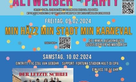 Karneval ohne Grenzen: Henkelsaal feiert “3 Tolle&nbsp;Tage”