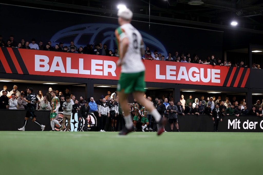 Erstes Final Four der Baller League begeistert Fußballfans im PSD BANK DOME