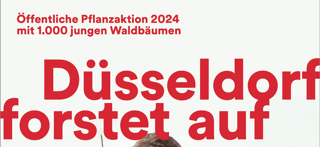Öffentliche Pflanzaktion am 1. März mit mehr als 1.000 jungen Waldbäumen