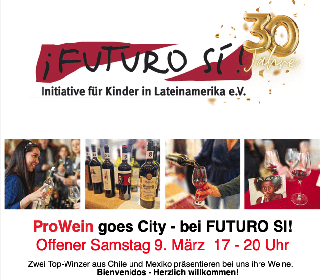 ProWein goes City — bei FUTURO SI!