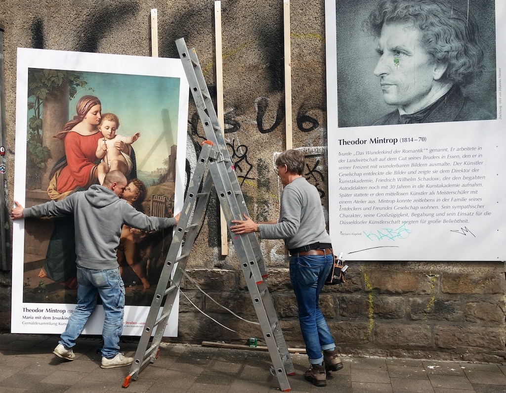 Geburtstagsfest auf dem Mintropplatz