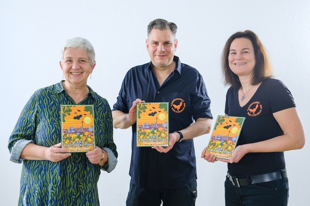 Wildblumenmischung “Fledi’s Flatterkraftstoff” macht Düsseldorf zum Paradies für Fledermäuse