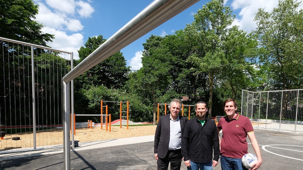 Spielplatz an der Sohnstraße in Düsseltal wiedereröffnet