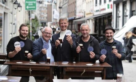 Stadt entwickelt Bierdeckel zur Europawahl