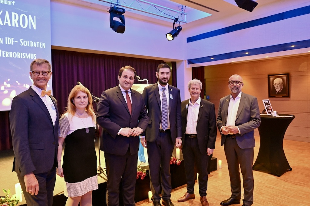 Gedenkveranstaltung und Feierlichkeiten anlässlich von Jom HaZikaron und Jom HaAtzmaut in Düsseldorf