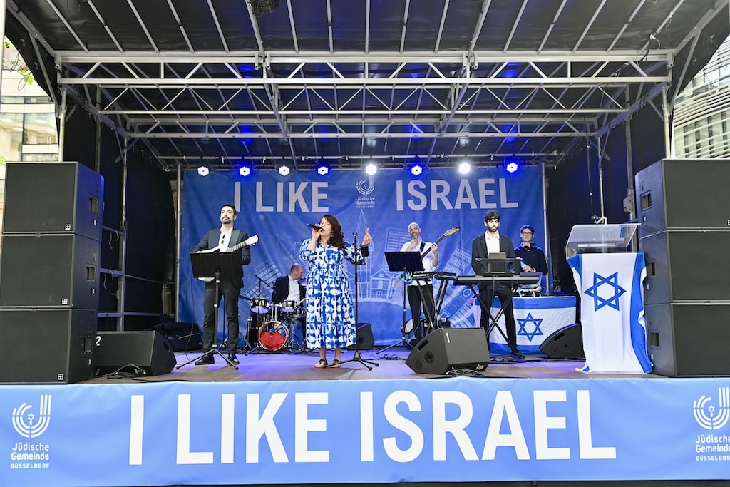 Israel-Tag in Düsseldorf: Gemeinschaft feiert trotz Herausforderungen