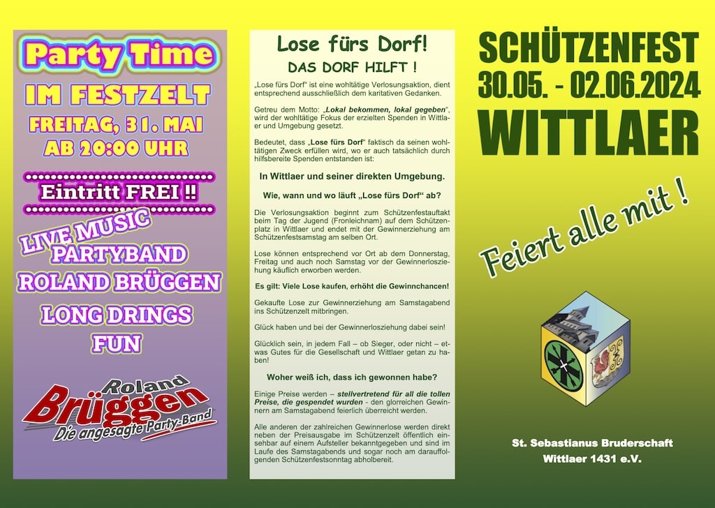 Wittlaer feiert Schützenfest