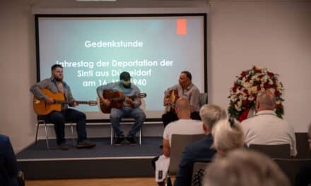Erinnerung an die Deportation der Düsseldorfer Sinti im Jahr&nbsp;1940