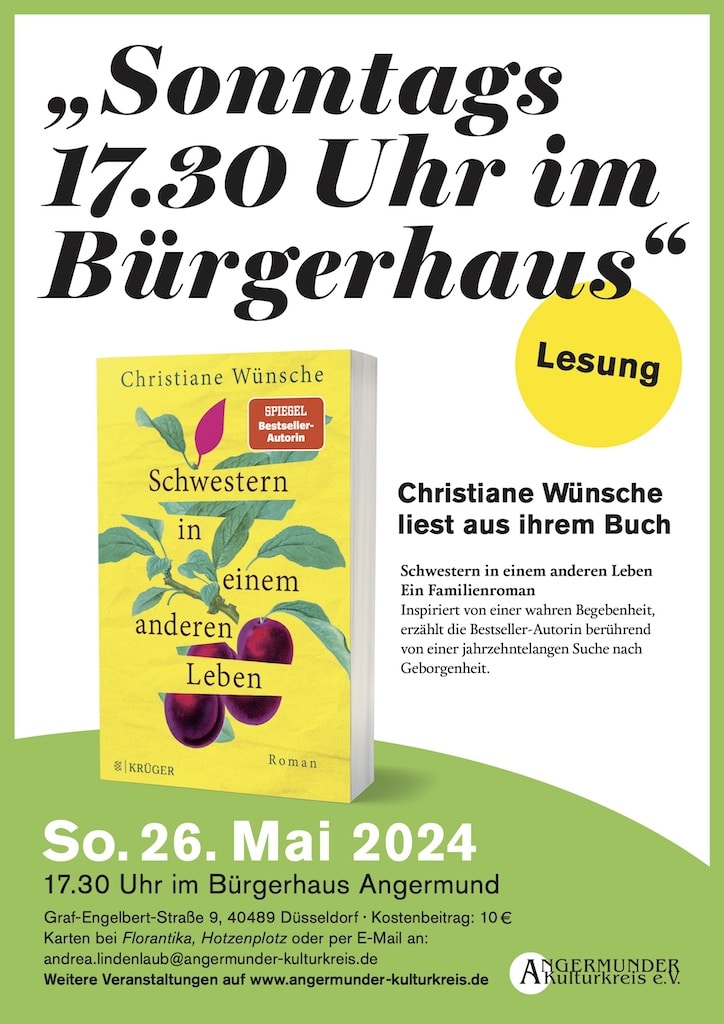 Lesung im Bürgerhaus Angermund