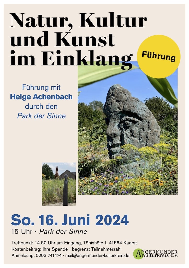 Der Angermunder Kulturkreis bei Helge Achenbach