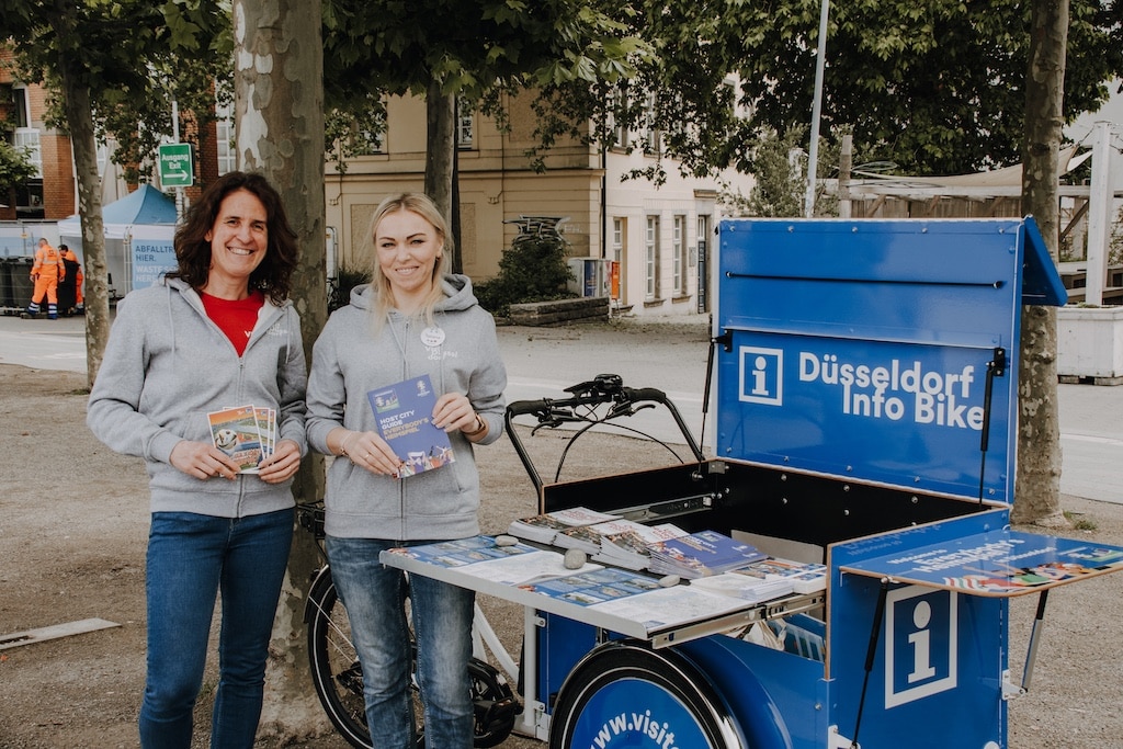 Breites touristisches Info-Angebot in der Innensstadt zur EURO 2024!