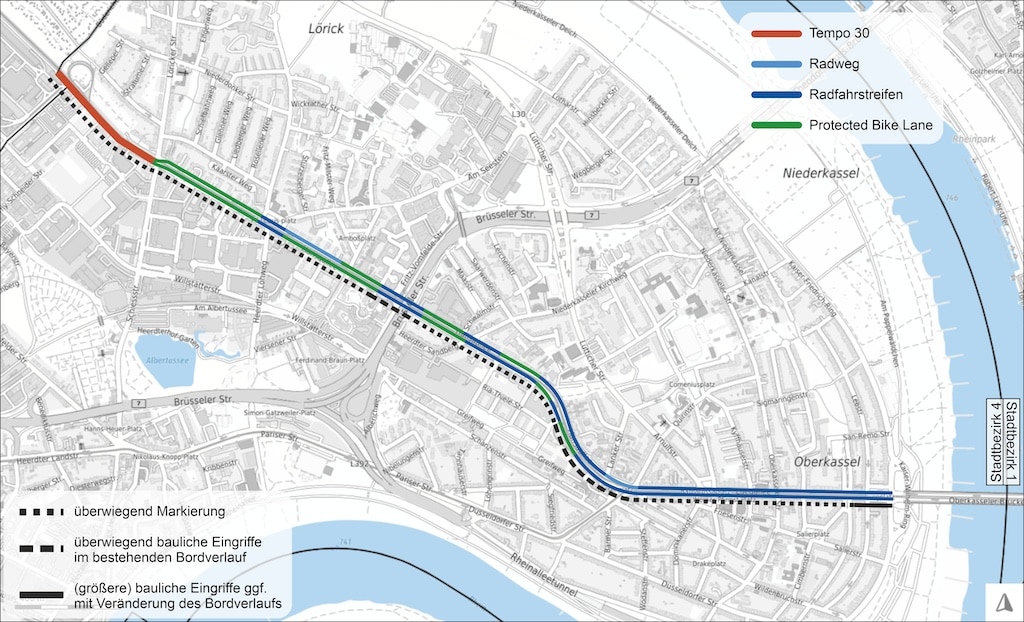 Grünes Licht für Bau des 1. Teilabschnitts der Radleitroute 2