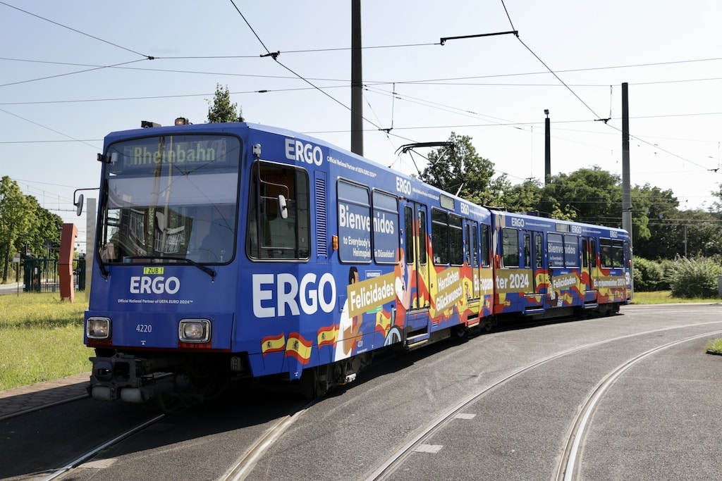 Europameisterbahn fährt bis Jahresende durch die Stadt