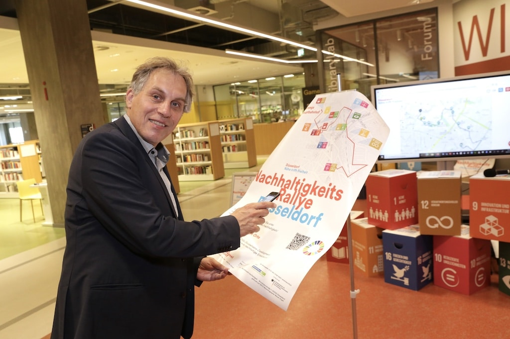 Nachhaltigkeits-Rallye rund um den Hauptbahnhof startet