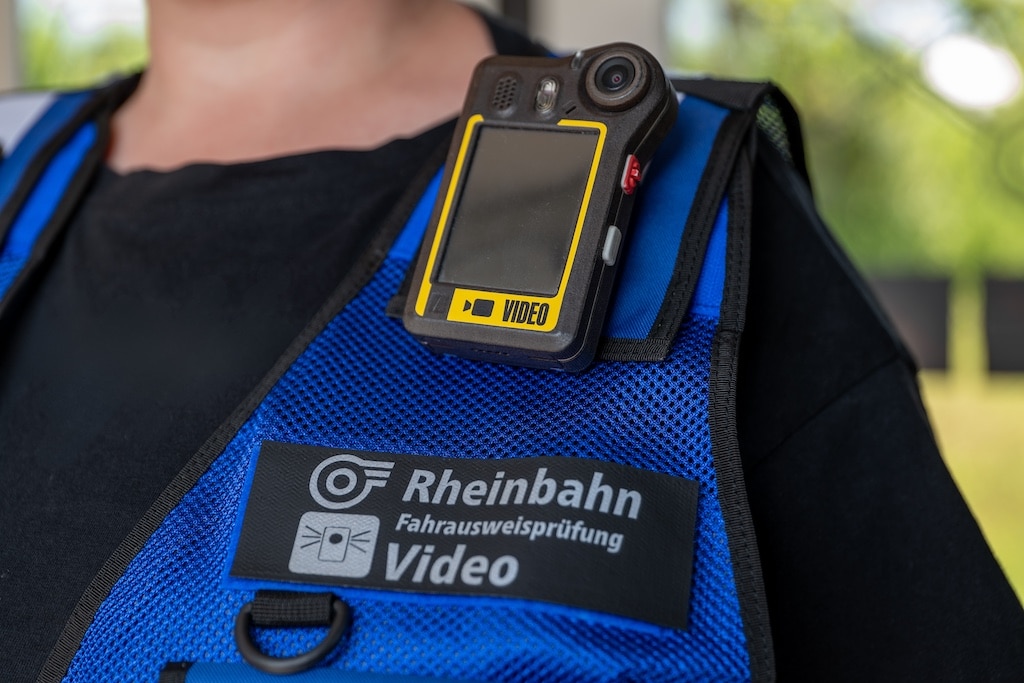 Rheinbahn testet den Einsatz von Bodycams