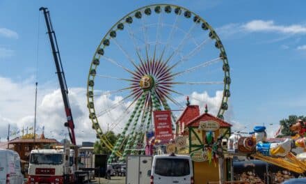 Zum Endspurt auf die Rheinkirmes