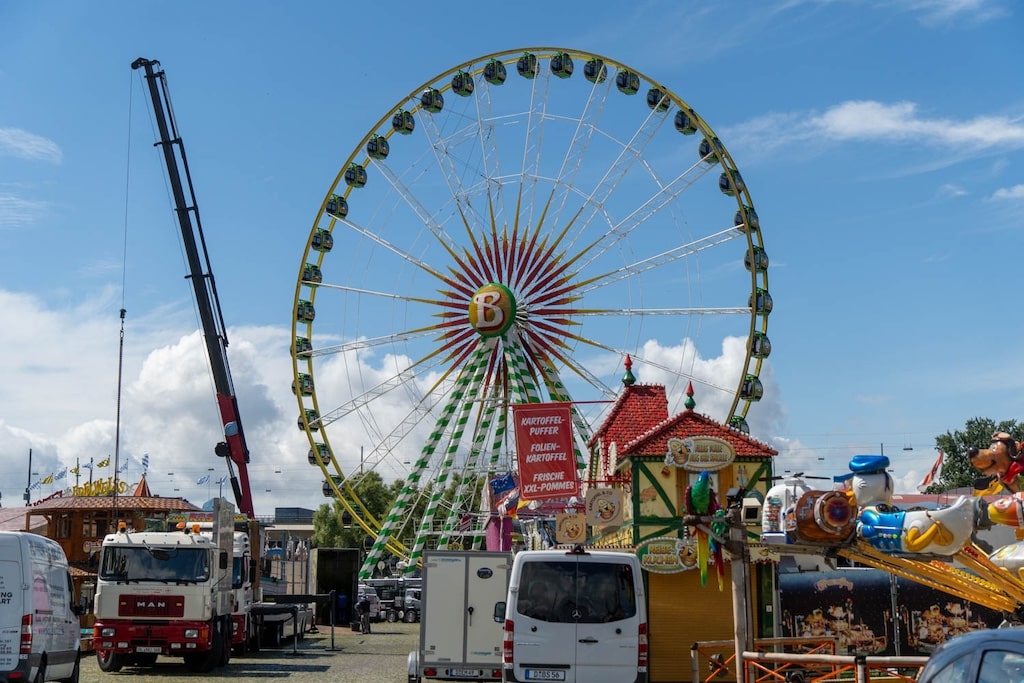 Zum Endspurt auf die Rheinkirmes