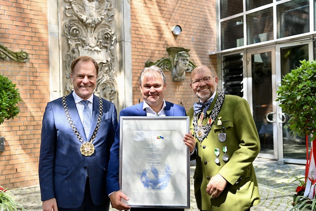 Auszeichnung für Schausteller Joseph Hoefnagels