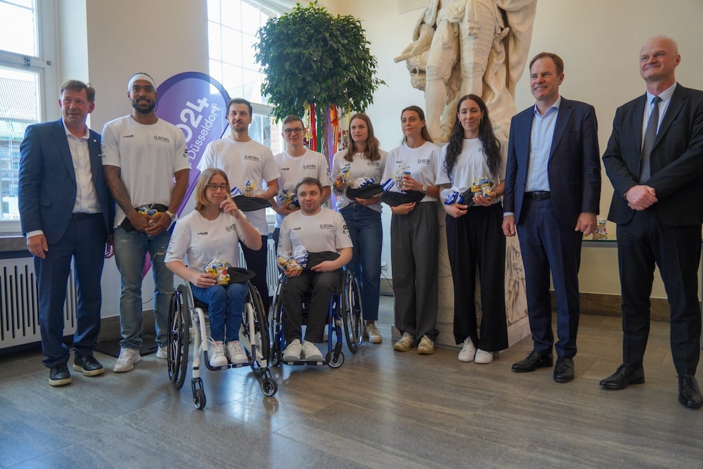 Düsseldorfer Sportler auf dem Weg zu den Olympischen Spielen in Paris