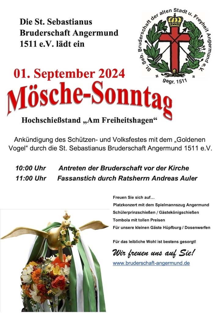 Möschesonntag eröffnet die Angermunder Feste