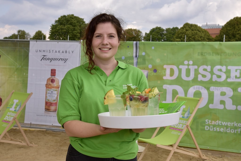Stadtwerke Düsseldorf laden zur Trinkwasser-Lounge am Kö-Bogen ein 
