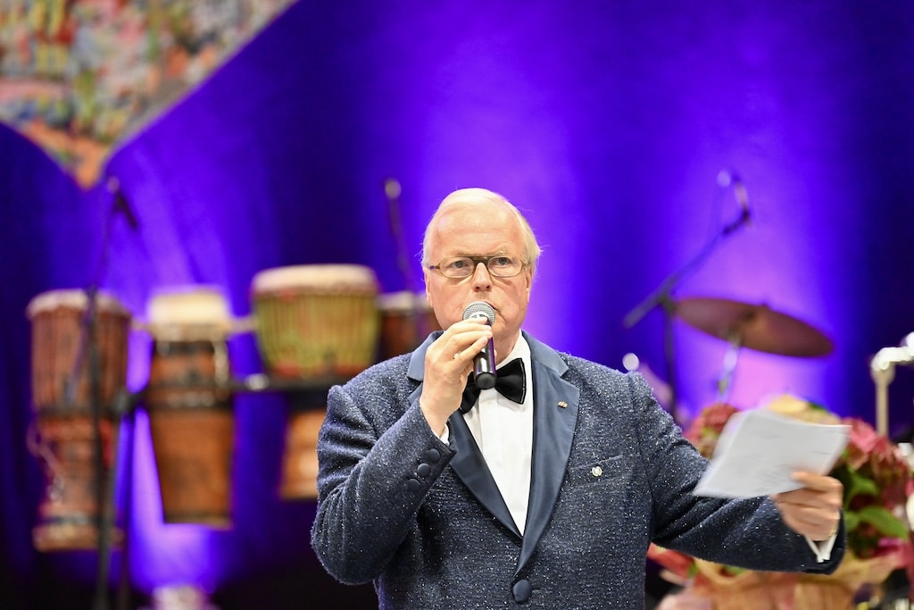 Heribert Klein der Moderator Foto: LOKALBÜRO