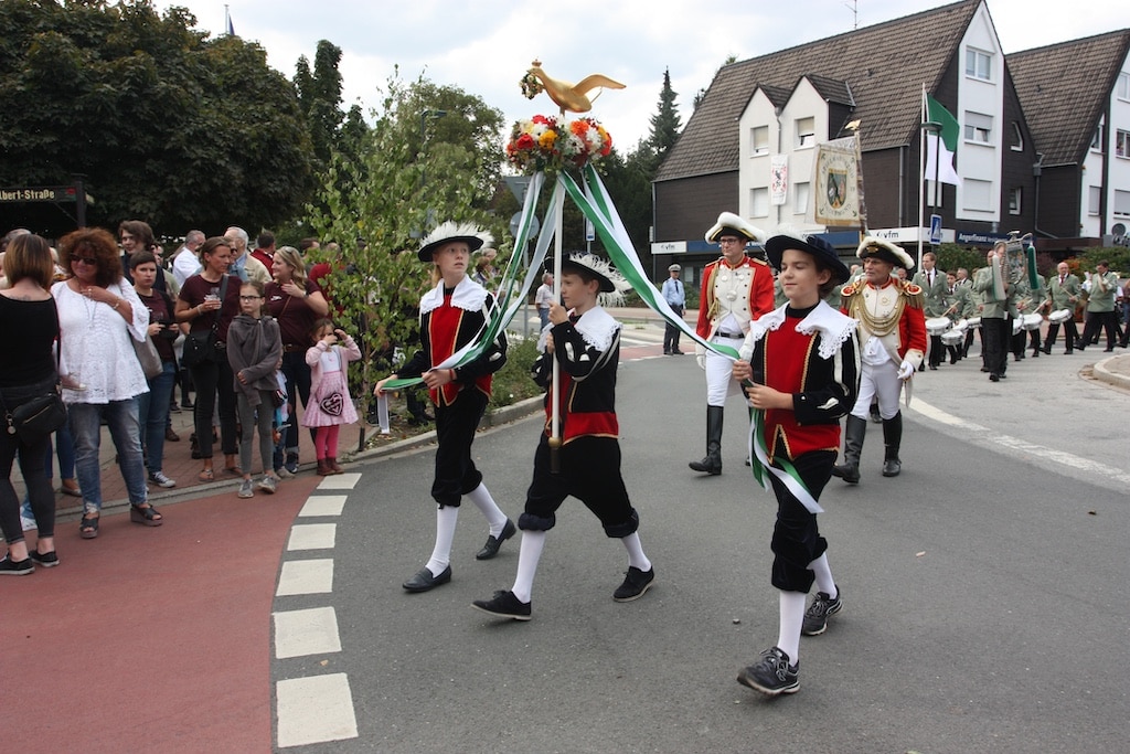 Bald ist Schützenfest in Angermund