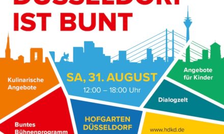 Haus der Kulturen Düsseldorf e.V. lädt zum Sommerfest „Düsseldorf ist bunt“&nbsp;ein