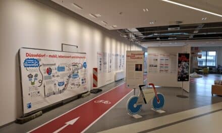 Ausstellung zur Radverkehrsförderung im KAP&nbsp;1