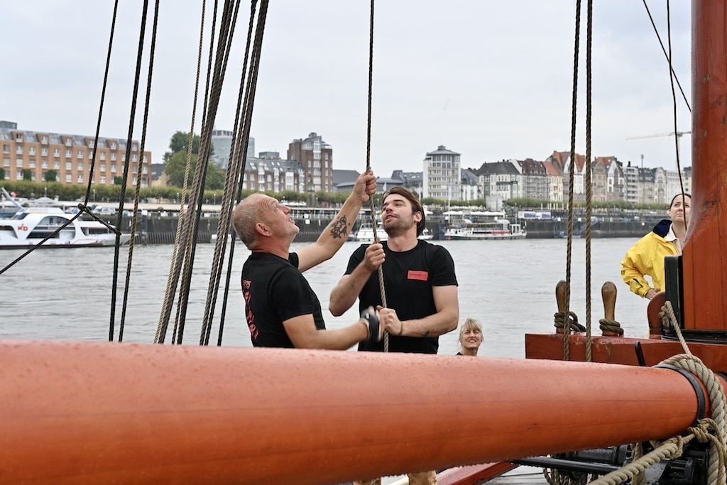 Eindrücke vom Segelschiff "Helena" Foto: LOKALBÜRO