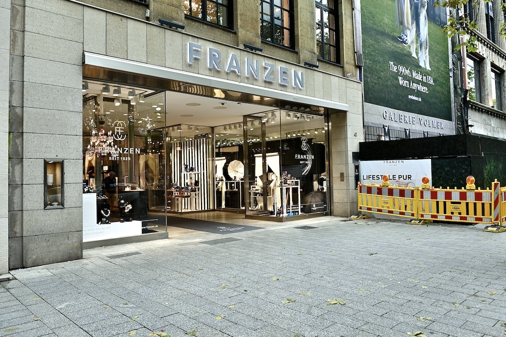 Franzen bleibt der Königsallee treu: Kein Umzug, sondern Modernisierung und Zukunftssicherung