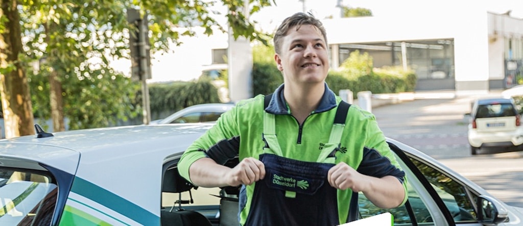 Stadtwerke Düsseldorf: Mit dem Taxi zur Ausbildung