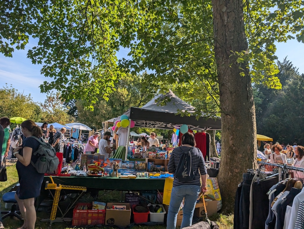 Gelungenes Parkfest bei strahlendem Sonnenschein