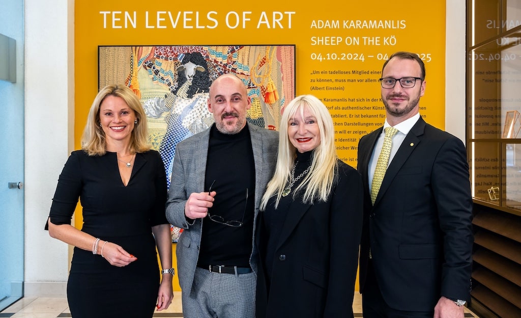 Hotel Kö59 in Düsseldorf präsentiert: „Ten Levels of Art“ mit Adam Karamanlis