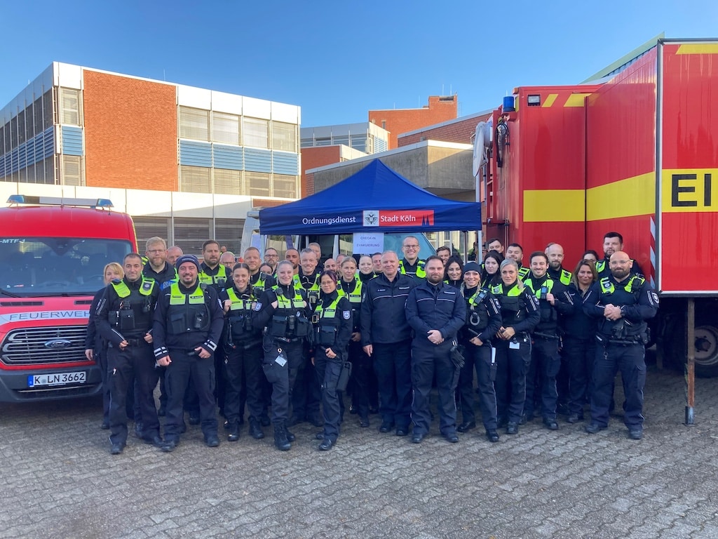 Düsseldorfer Ordnungsdienstkräfte unterstützen Stadt Köln bei Kampfmittel-Entschärfung