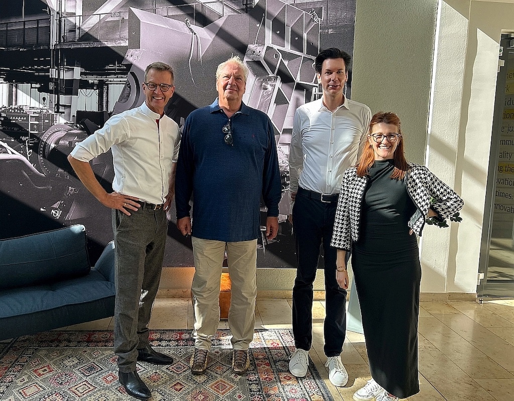 Bürgermeister Josef Hinkel besichtigte den Factory Campus Düsseldorf