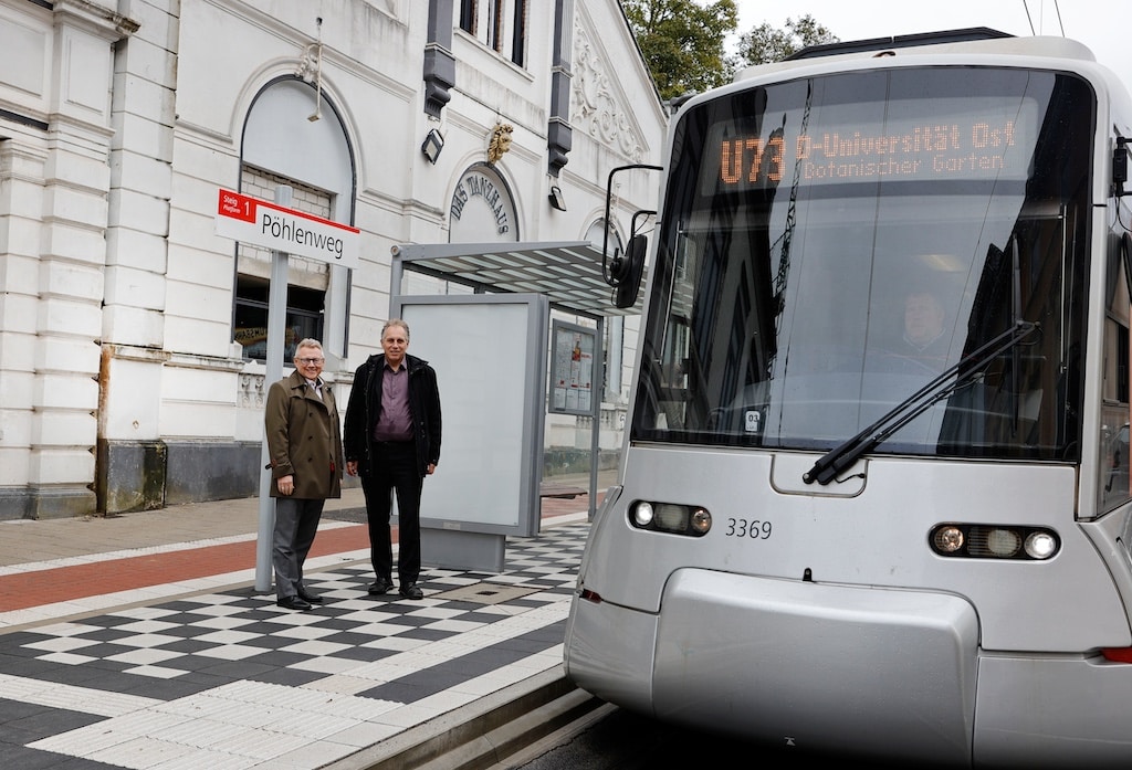 Barrierefrei ausgebaute Haltestelle „Pöhlenweg“ geht in Betrieb