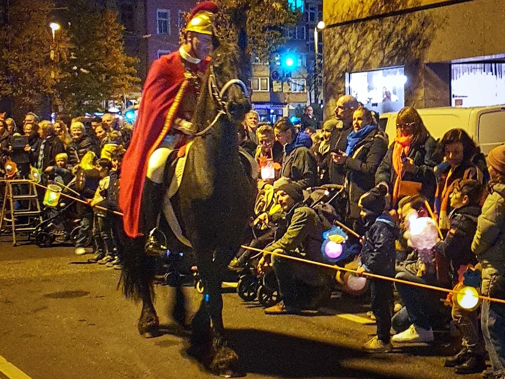 St. Martinszug in Bilk am 10. November