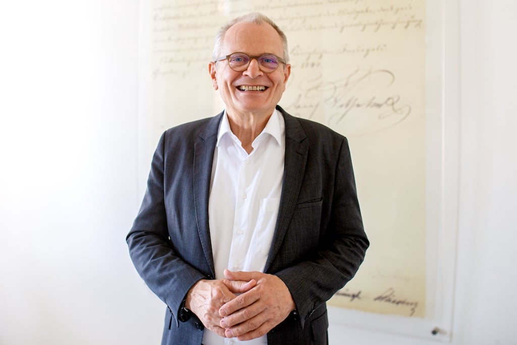 „Ein Interview mit einem Rückkehrer: Ulrich Lilie bei der Graf-Recke-Stiftung in Wittlaer“