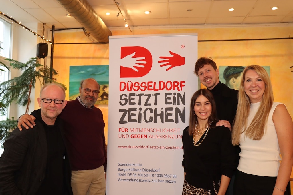 Bürgerstiftung Düsseldorf startet zum zehnten Mal Spendenaktion „Düsseldorf setzt ein Zeichen“