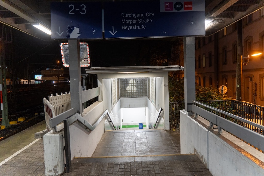 Grünes Licht für Personenunterführung am Bahnhof Gerresheim