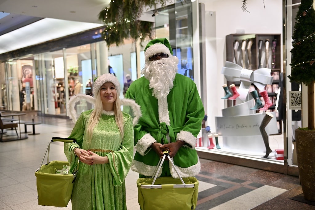 Stadtwerke Düsseldorf eröffnen Weihnachtswerk in den Schadow Arkaden