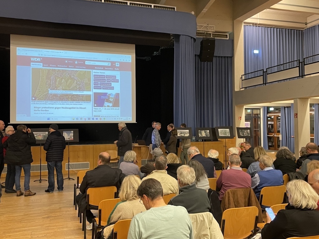 Petition gegen Bauprojekt „Nördlich Kalkumer Schlossallee“ hat fast 4.000 Unterschriften